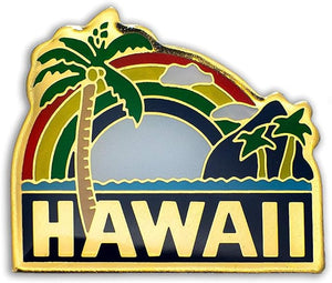 Hawaii Collectable Rainbow Souvenir Pin