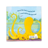 "Inky the Octopus" Illustrated Children's Book Back Cover