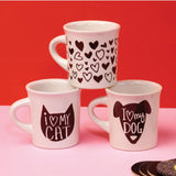 Speckles & Spots "I Love My Dog" Cuppa Mug with other mugs