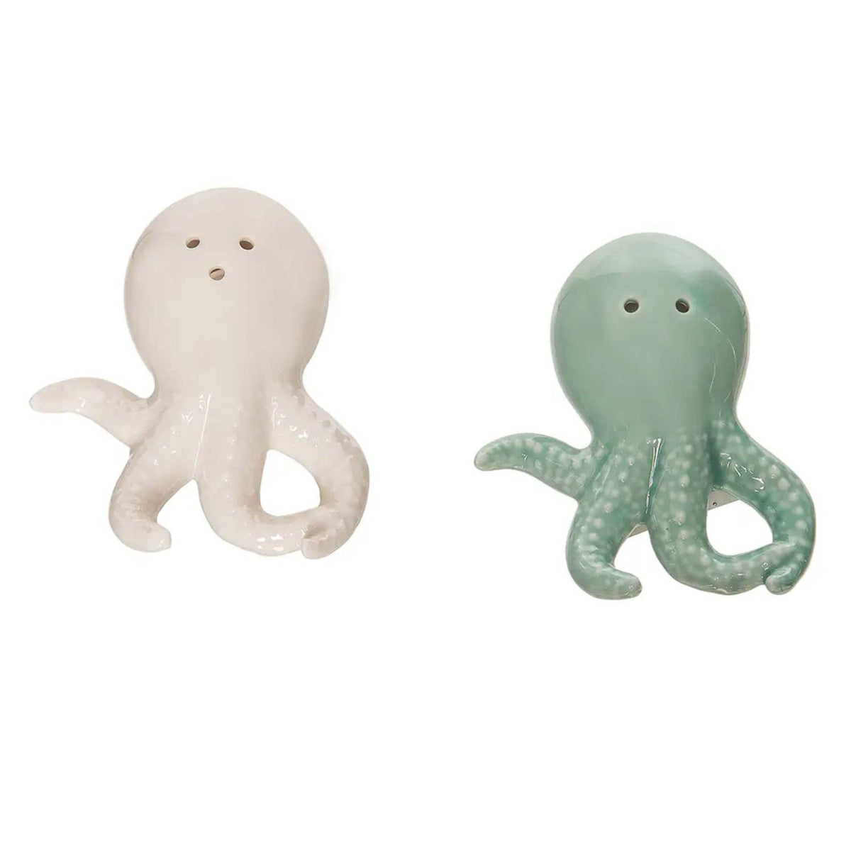 Green and Bisque Octopus S/P Set The Hawaii Store