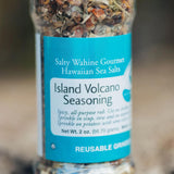 Salty Wahine Hawaiian Island Volcano Seasoning Grinder - 2 ounce