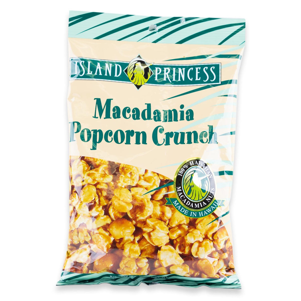 Island Princess Macadamia Popcorn Crunch Snack Bag 5oz The Hawaii Store 