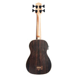 Kala Striped Ebony Fretted Acoustic-Electric U•BASS® Ukulele