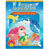 "Limu The Blue Turtle" Children's Coloring & Activity Book 