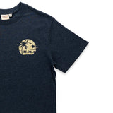 Pacific Creations "Aloha Bay" Mens T-Shirt, Black