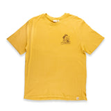 Pacific Creations "Hula Girl" Mens T-Shirt, Mustard Yellow