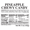 Enjoy Pineapple Chewy Candy 5oz/24c - The Hawaii Store