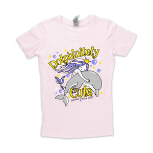 Polynesian Cultural Center “Dolphinitely Cute" Youth Tee- Pink