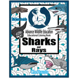 Advance Wildlife Education "Sharks & Rays" Coloring Book