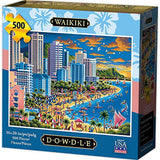 Dowdle "Waikiki" Jigsaw Puzzle, 500-Pieces