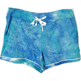 Hello Mello Dyes "The Limit" Aqua Shorts - Aqua