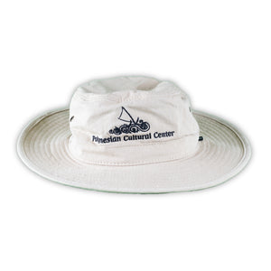 Polynesian Cultural Center Bucket Hat- White