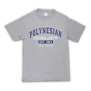 "Polynesian Cultural Center Est. 1963" T-Shirt- Gray