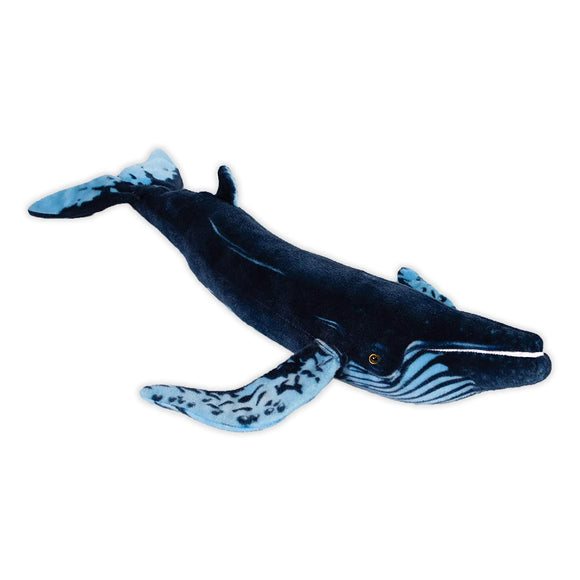 Real Planet Humpback Blue Whale Plush Toy