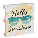 "Hello Sunshine" Pallet Coaster 