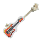 Speckle & Spot "Guitar" Plush Pet Rope Toy