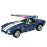 1965 Shelby Cobra Die Cast Replica Car with Surfboard