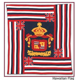Custom Island-Inspired Quilt Bedspreads - California King (120"x120") - Polynesian Cultural Center