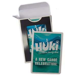 "Huki" A New Canoe Celebration Playing Cards