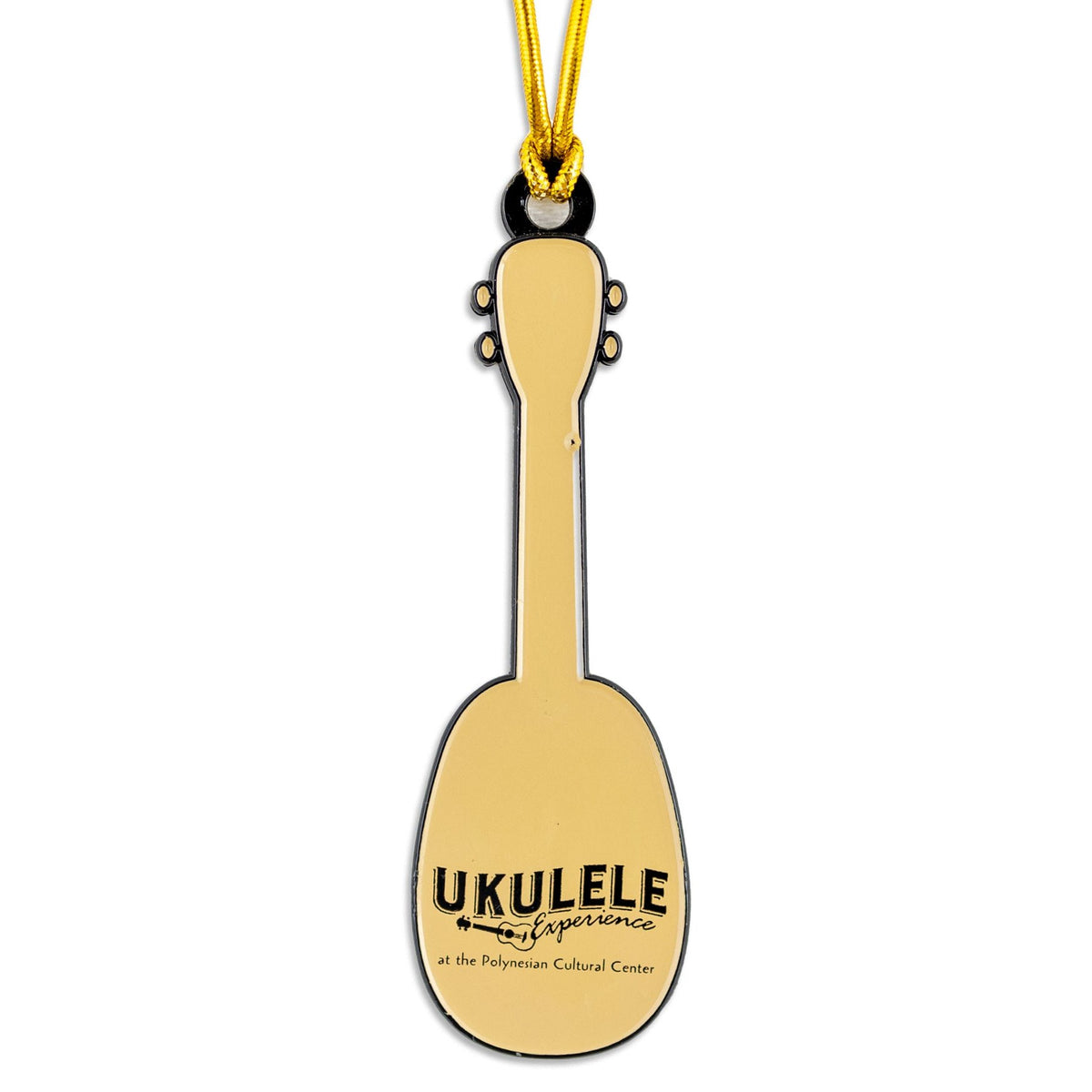 Novelty Watermelon Ukulele Metal Ornament 2.5" The Hawaii Store