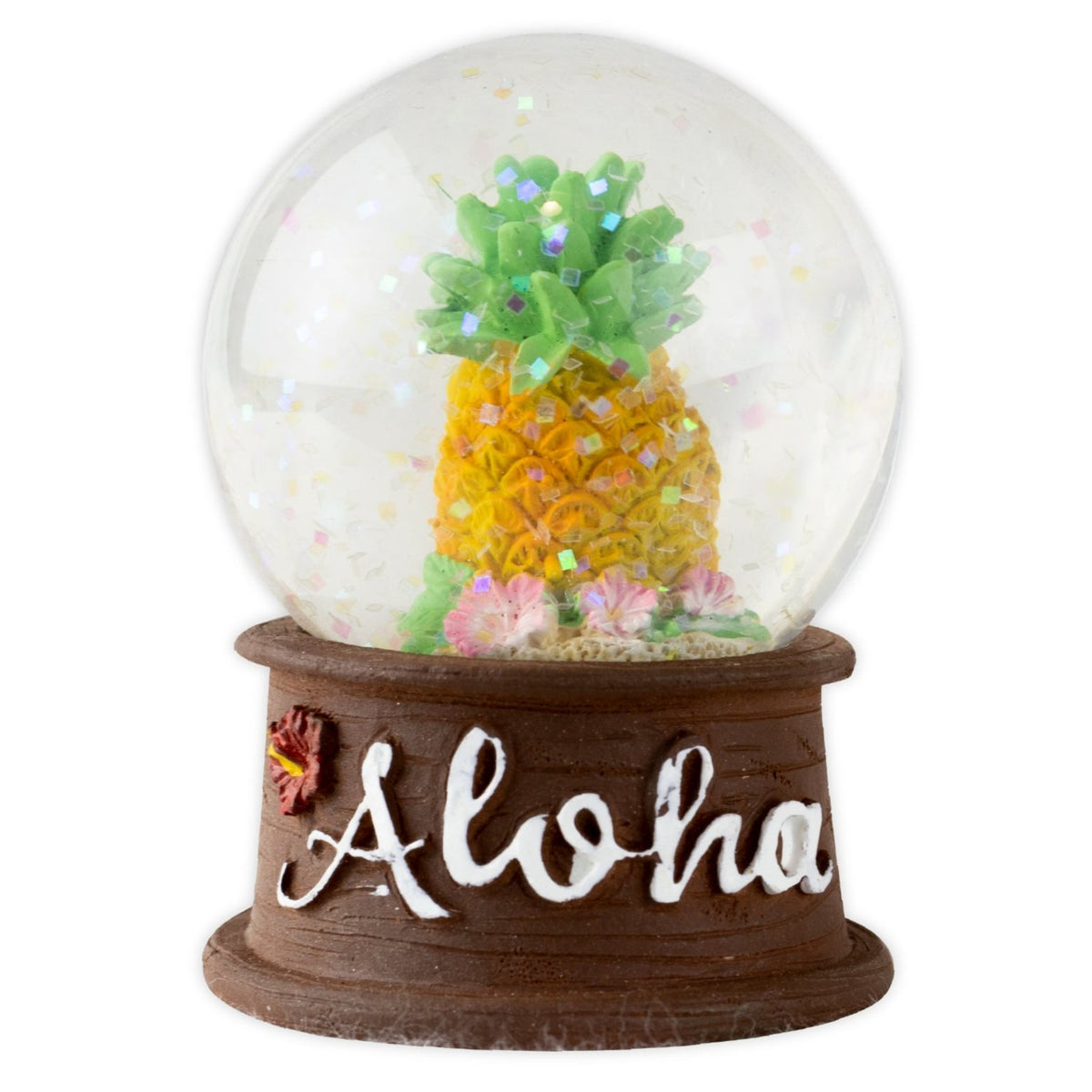 Hawaiian Pineapple "Aloha" Water Globe The Hawaii Store