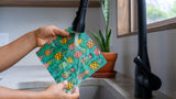 Meli Food Storage Wraps Roll- Pineapple Print washing