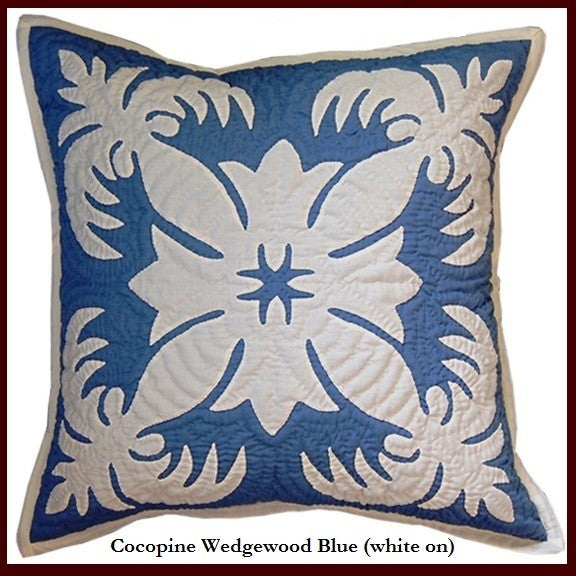 Custom Hawaiian Quilt Pillow Slip 18