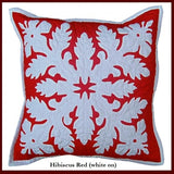 Custom Hawaiian Quilt Pillow Slip 18" - Polynesian Cultural Center