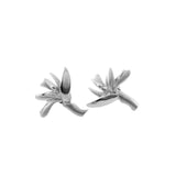 Sterling Silver Bird of Paradise Post Earrings - Polynesian Cultural Center