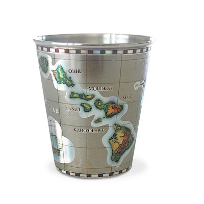 Toothpick Holder Foil Islands of Hawaii - The Hawaii Store