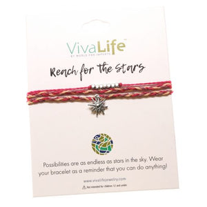VivaLife "Reach for the Stars" Sun Charm  Bracelet - The Hawaii Store