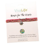 VivaLife "Reach for the Stars" Sun Charm Bracelet