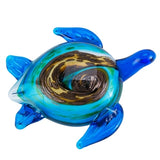 Glass Turtle Color Swirl Art - The Hawaii Store