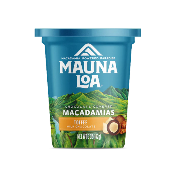 Milk Chocolate Toffee Macadamia Nut 5oz Cup - The Hawaii Store