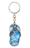 Flora Honu Slipper Metal Keychain