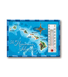 Hand-Painted Hawaii Map Refrigerator Magnet