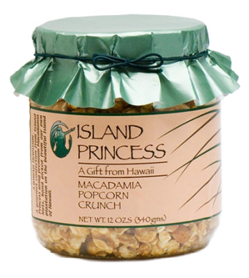 Island Princess Macadamia Popcorn Crunch, 12-Ounce