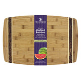 Totally Bamboo 18" Marbled Bamboo Serving and Cutting Board - The Hawaii Store