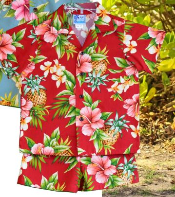 Cabana Boys Toddler Red Christmas - The Hawaii Store