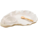 Mudpie Oyster Chip and Dip Serving Set