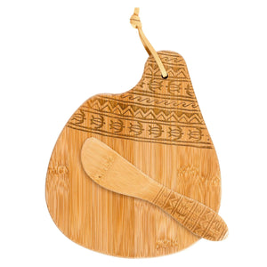 Totally Bamboo Tonga Serving Board and Spreader - The Hawaii Store
