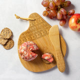 Totally Bamboo Tonga Serving Board and Spreader - The Hawaii Store