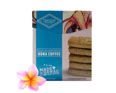 Hawaiian Shortbread Cookies. Kona Coffee (4.4oz) - The Hawaii Store