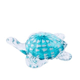 Glass Small Spotted Spiral Turtle - The Hawaii Store