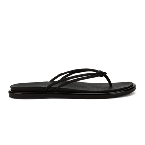 Olukai 'Aka Women's Sandals- Black on Black