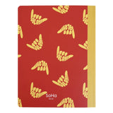 SoHa Living "Aloha Shaka" Keiki Composition Book- Backside View