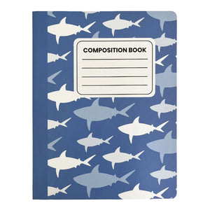 SoHa Living "Blue Fishes" Keiki Composition Book