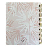 SoHa Living "Fan Palm" Spiral Notebook- Backside View