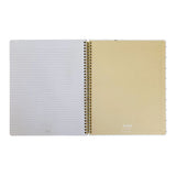 SoHa Living "Cursive Aloha" Spiral Notebook- Open View