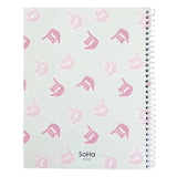 SoHa Keiki "Aloha Shaka" Kids's Spiral Notebook- Back Cover